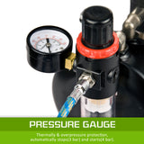 1/6HP 3L Air Brush Compressor - Rear View