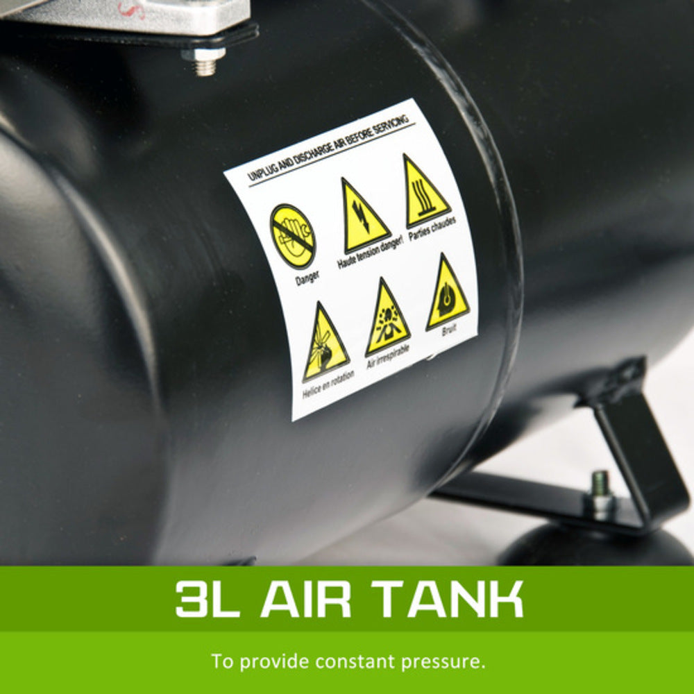 1/6HP 3L Air Brush Compressor