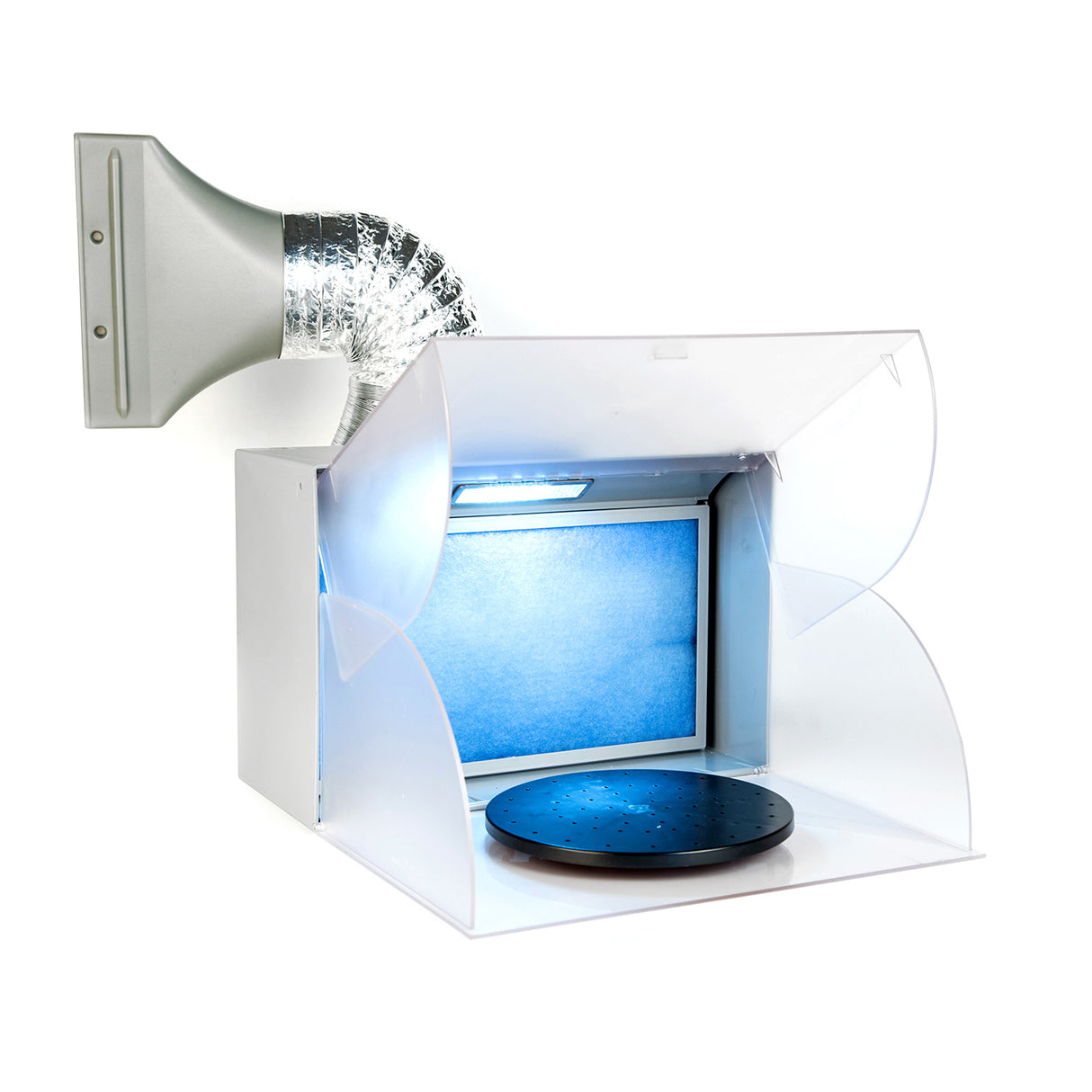Portable Air Brush Spray Booth with LED