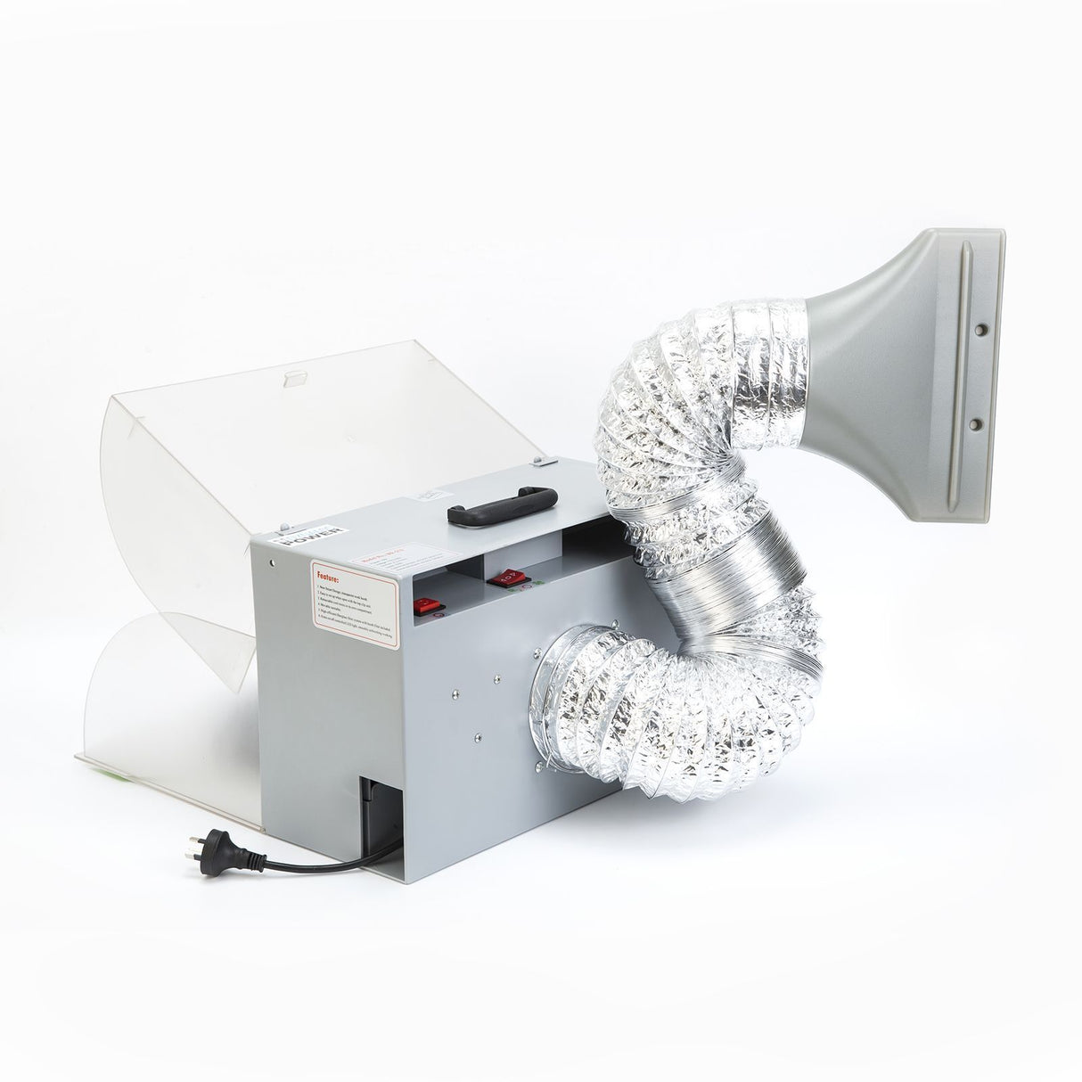 Portable Air Brush Spray Booth with LED