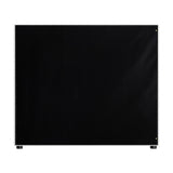 Oikiture Bed Frame Headboard King Single White Boucle - Rear View