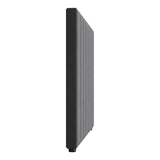 Oikiture Bed Frame Headboard King Single Size Grey Velvet - Rear View