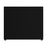 Oikiture Bed Frame Headboard King Single Size Grey Velvet - Side View