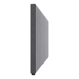 Oikiture Bed Frame Headboard Double Queen King Size Grey Velvet - Extra Image