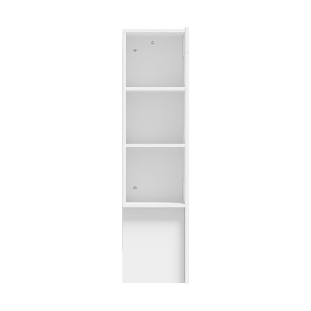 Oikiture Bed Head with Shelves King Size White