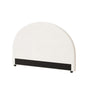 Oikiture Bed Head Double Size Headboard Boucle White
