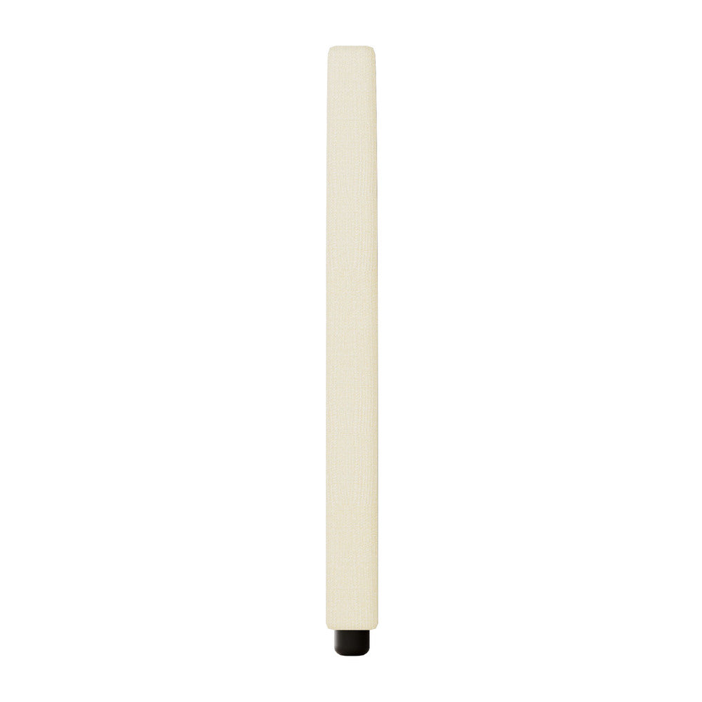 Oikiture Bed Head King Single Headboard Fabric Beige