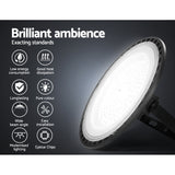 Leier High Bay Light LED 150W Industrial Lamp Workshop Warehouse Factory Lights - Top-Down View