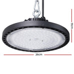 Leier LED High Bay Lights 100W UFO Industrial Workshop Warehouse Factory Lamp, LED Lights