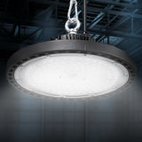 Leier LED High Bay Lights 100W UFO Industrial Workshop Warehouse Factory Lamp - Close-Up Angle