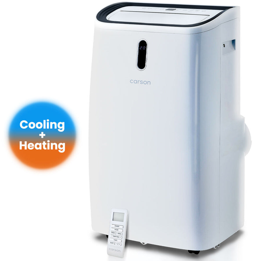 CARSON 4.7kW Portable Air Conditioner and Heater, with Dehumidifier Mode & Fan Cooler