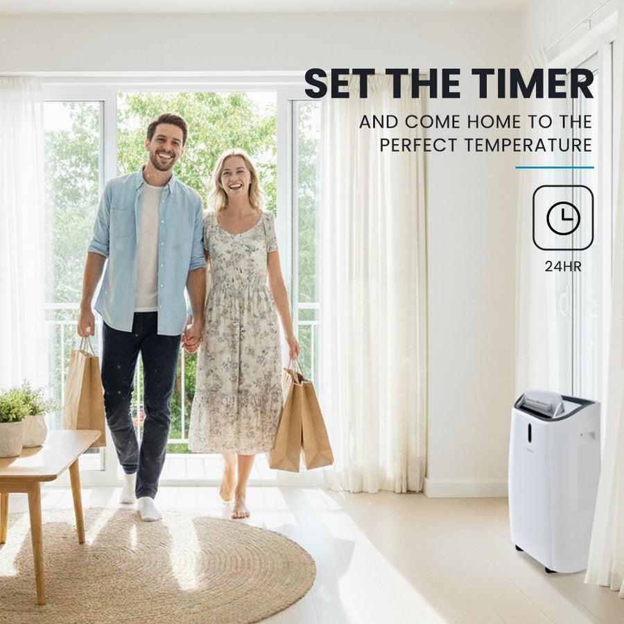 CARSON 4.7kW Portable Air Conditioner and Heater, with Dehumidifier Mode & Fan Cooler