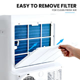 CARSON 4.7kW Portable Air Conditioner and Heater, with Dehumidifier Mode & Fan Cooler - Extra Image