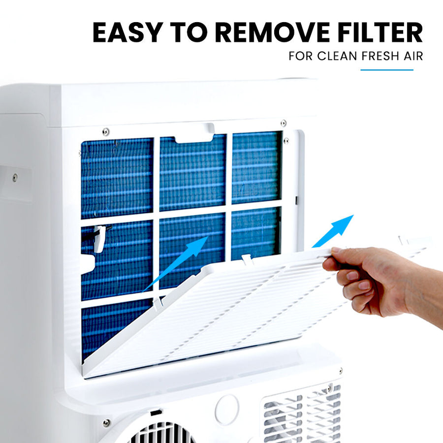 CARSON 4.7kW Portable Air Conditioner and Heater, with Dehumidifier Mode & Fan Cooler