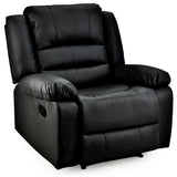 FORTIA Luxury Recliner Lounge Chair, Single Faux Leather Armchair, for Home Theatre Cinema, Elderly,