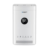 Devanti Ultrasonic Humidifier Air Purifier Top Fill Auto Humidity 3.5L White - Side View