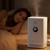 Devanti Ultrasonic Humidifier Air Purifier Top Fill Auto Humidity 3.5L White - Rear View
