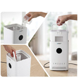 Devanti Ultrasonic Humidifier Air Purifier Top Fill Auto Humidity 3.5L White - Close-Up Angle