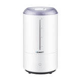 Devanti Ultrasonic Humidifier Aroma Diffuser Top Fill Quiet Bedroom 4L White - Side View