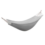 Gardeon Portable Double Hammock Bed with Carry Bag for Outdoor Relaxation - Grey
