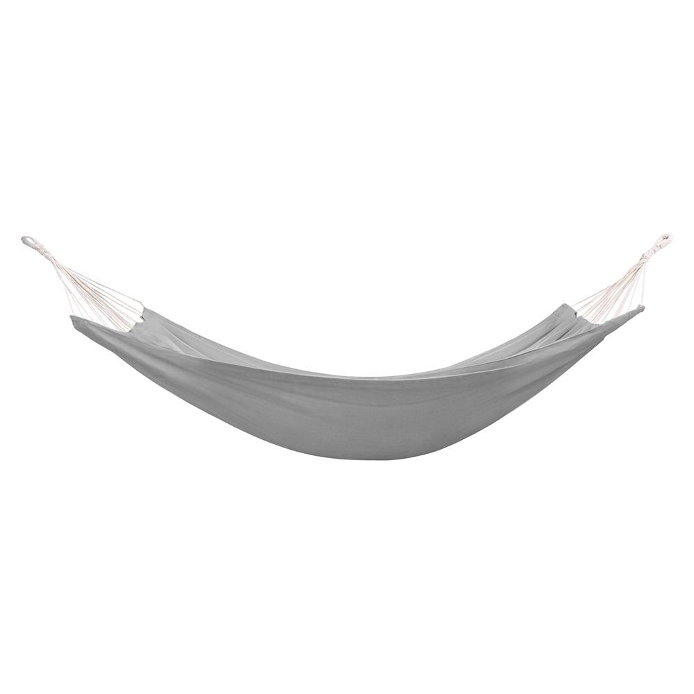 Gardeon Portable Double Hammock Bed with Carry Bag for Outdoor Relaxation - Grey