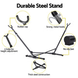 Gardeon Hammock Bed Stand Steel Frame Outdoor Indoor - Top-Down View