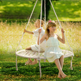 Gardeon Hammock Chair Outdoor Tree Swing Nest Web Hanging Seat 100cm - Low Angle