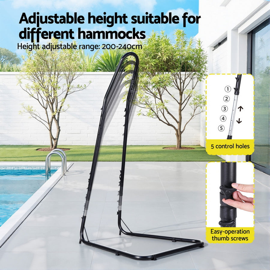 Gardeon Hammock Chair with Heavy Duty Steel Stand