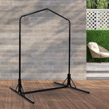 Gardeon Hammock Chair Steel Stand 2 Person Double Outdoor Heavy Duty 200KG - Low Angle