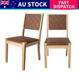 Levede Dining Chairs Accent Chair Lounge x8 - Low Angle
