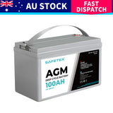 Safetex 12V 100Ah AGM Deep Cycle Lead - Extra Image