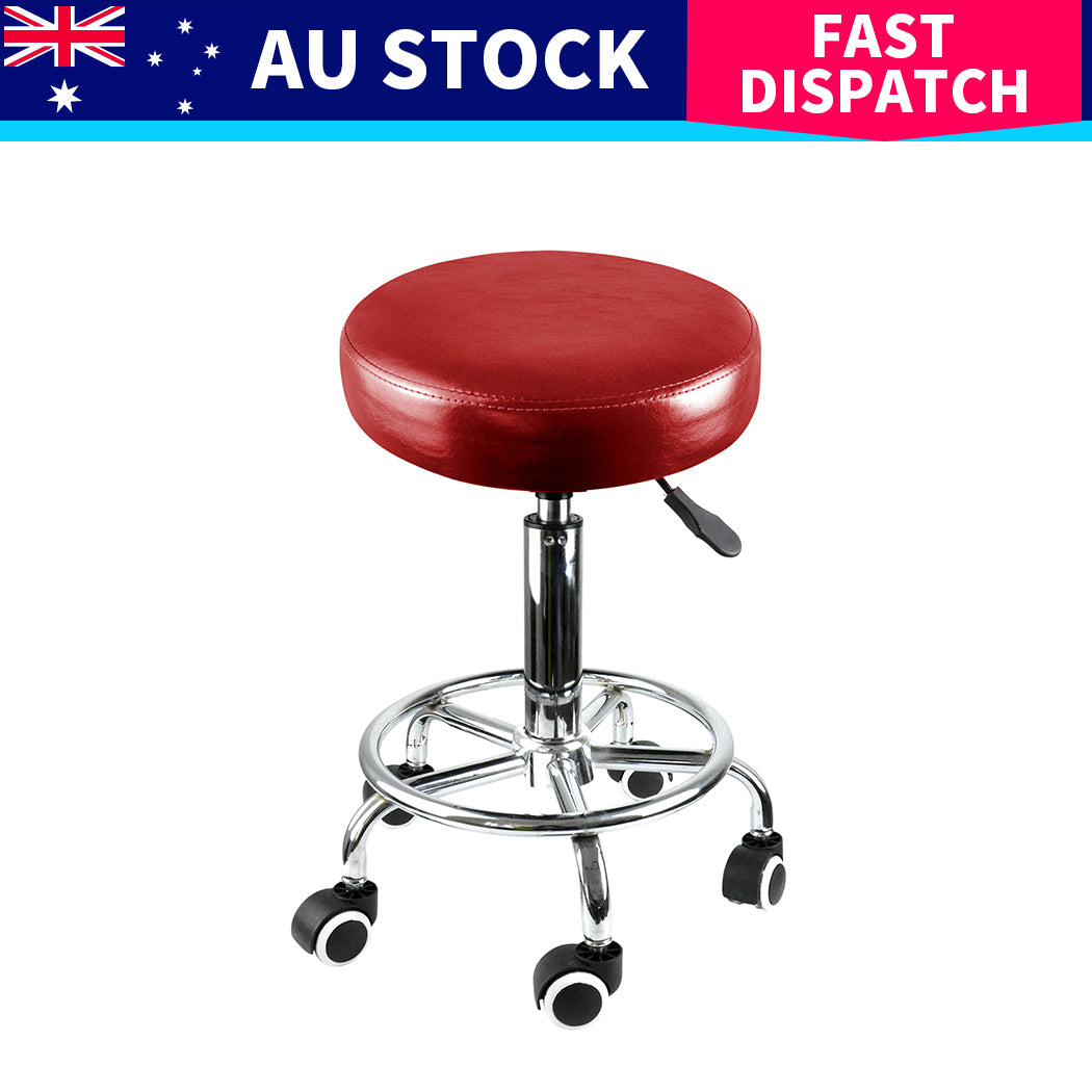 Levede 4x Salon Stool Swivel Barber Stools-2018816853899612168