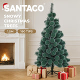 Santaco 1.5M 180 Tips Christmas Tree Full Pine Needle - 45-Degree Angle