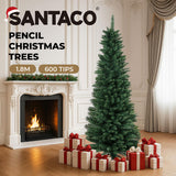Santaco 1.8M 600Tips Pencil Christmas Tree-2006732745589526533