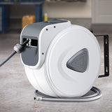 GIANTZ 10m Automatic Retractable Air Hose Reel with 180Â° Swivel Mount for Garage and Workshop