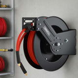 Giantz Air Hose Reel 3/8 IN x 15m Retractable Air Hose 300PSI - Close-Up Angle