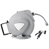 Water Hose Reel 20M Retractable Auto Rewind Spray Gun Garden - Top-Down View