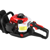 Giantz 25.4CC Petrol Hedge Trimmer 24 Dual Blade Tree Grass Garden Tool