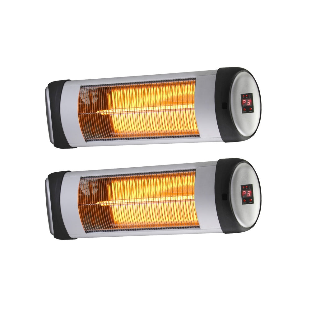Vevare Electric Infrared Radiant Heater 2x1500W Remote