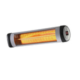 Vevare Electric Strip Infrared Heater Radiant 2500W Remote - Front View