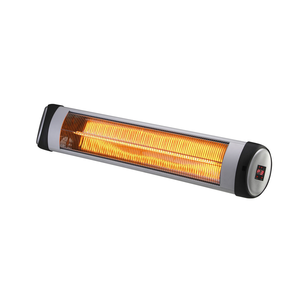 Vevare Electric Strip Infrared Heater Radiant 2x 3000W Remote