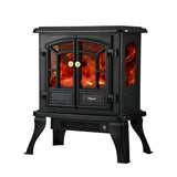 Vevare Electric Fireplace Heater Freestanding 3D Flame Effect 2000W