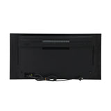Vevare Electric Fireplace Heater Wall Mounted 3D Flame Effect 2000W