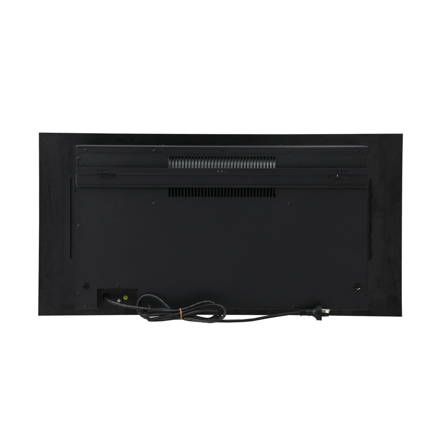 Vevare Electric Fireplace Heater Wall Mounted 3D Flame Effect 2000W