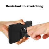 Innovative Custom Logo Laser Engraved Ring Phone Holder - 2023 Corporate Gift Ideas - Top-Down View
