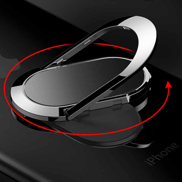 Innovative Custom Logo Laser Engraved Ring Phone Holder - 2023 Corporate Gift Ideas