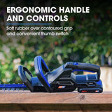 POWERBLADE HH4 20V Cordless Electric Hedge Trimmer Kit, with Lithium Battery and Fast Charger