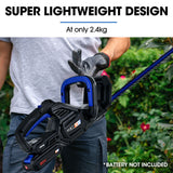 POWERBLADE HH4 20V Cordless Electric Hedge Trimmer, Skin Only - Side View