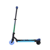 Voyager Scooter Beats Electric Scooter - Blue - Side View