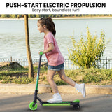Voyager Scooter Beats Electric Scooter - Green - Rear View